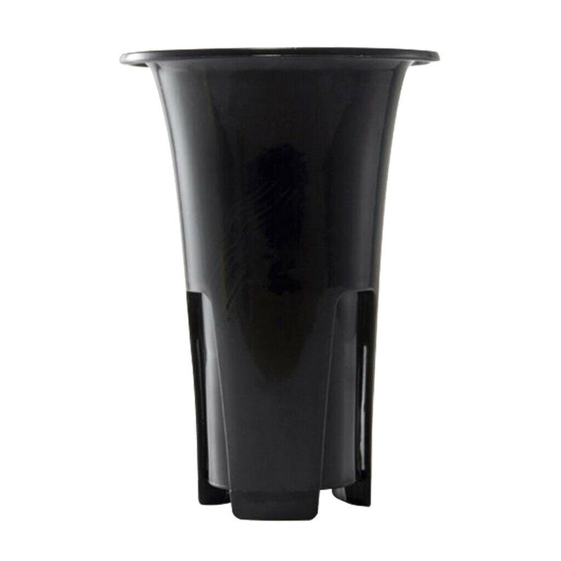 3x Plastic Plant Pots Garden Flower Pots Planters Indoor Outdoor Floral Planter