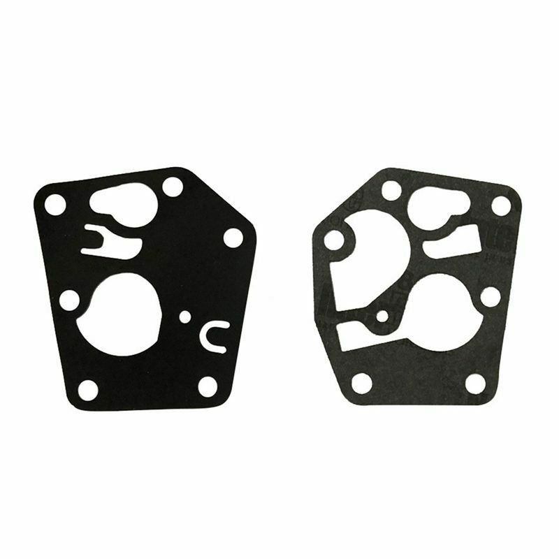 2Pcs Carburetor Diaphragm Gasket Kit For: 495770 795083 Carburetor
