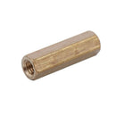 M3 x 16mm Female Threaded Brass Hex Standoff Pillar Spacer Nut 25pcs