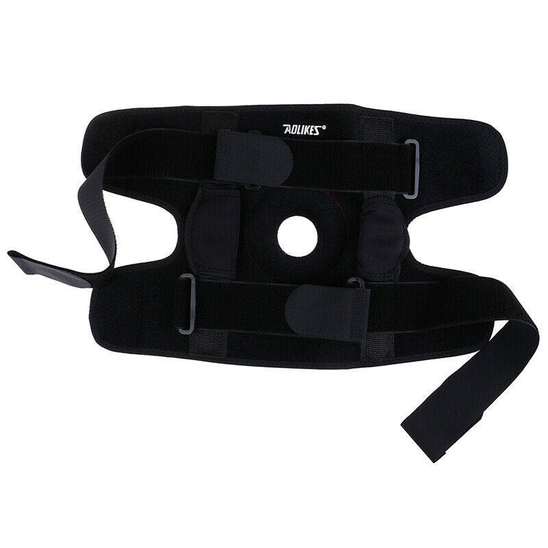 Hinged Knee Brace Adjustable Open Patella Support Swollen ACL Tendon Ligament FT