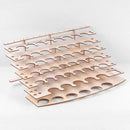 57 Holes Wooden PiGMent Bottles Storage Organizer Color Paints Stand RaCk H