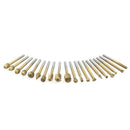 20 HSS Ti Routing  Grinding Bit Burr Speed Kit for Rotary Cutter Tool