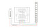 LED Touch Panel Dimmer Wall Switch Modulator For RGB Bulb 5050 3528 Strip Lights