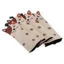 4PCS Pu Leather Golf Club Head Covers Driver Fairway Wood Hybrid UT Covers Set