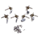 6-piece Economy Open-gear Guitar Tuners/Machine Heads C string wheel 27mm