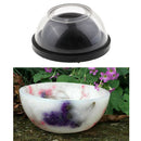 Clear Plastic Hollow Pot Bowl Shape Candle Making Mould Mold Tool for DIY Dried