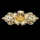 3pcs Metal Filigree Butterfly Peacock Charms Pendants Hair Jewelry Findings
