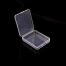 1XS Small Plastic Transparent With Lid Collection Container Case Storage Box 3C
