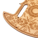Maple Wood Guitar Pickguard Scratch Plate Guard Protector With Flower Patte