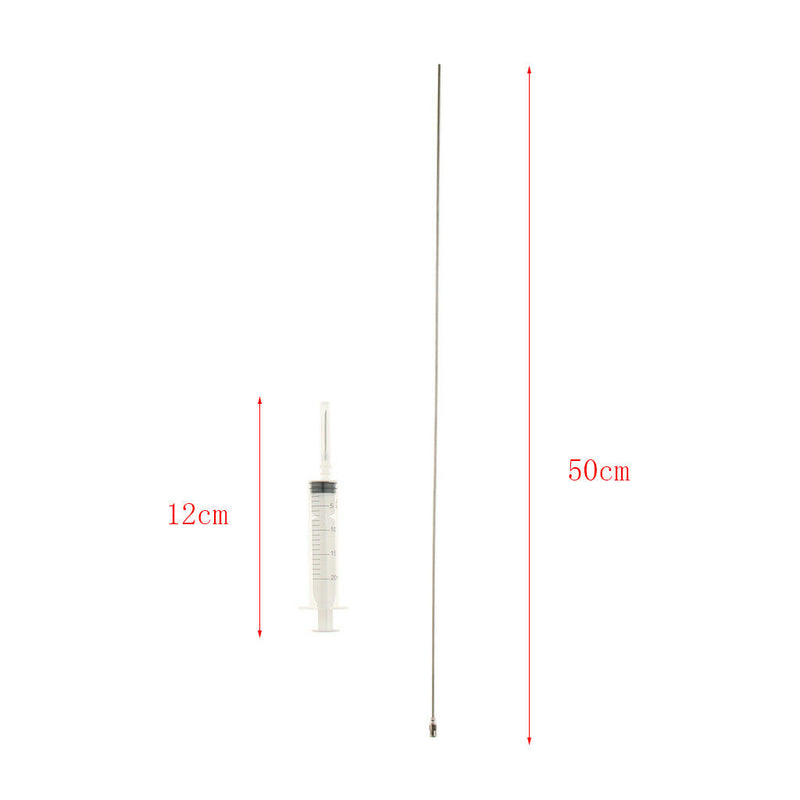 Plant Syringe Plastic Injector With Stainless Steel Needle for Industrial