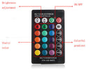 T10 5050 Remote Control Car LED Bulb 6SMD Multicolor W5w 501 Side Light Bulbs