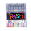 1080p-8 Liquid Chalk Pens Marker Reversible Neon Colours Clean Wipe whitebo T5U4