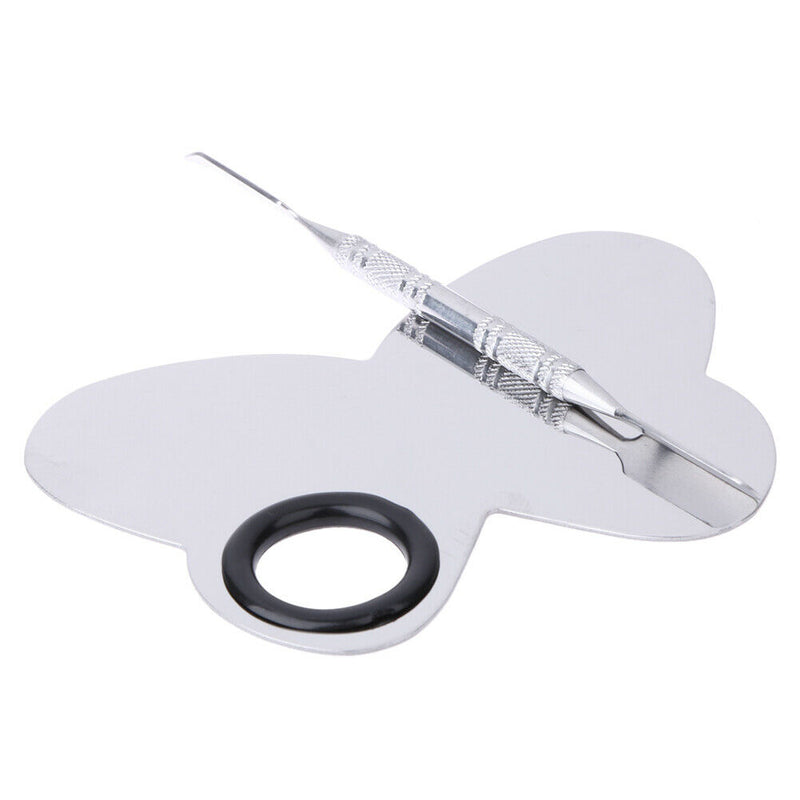 Colour Palette Stainless Steel Bowknot and Small Size Palette Black Circle A