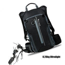 Unbranded Mountain Bike Cycling Backpack Outdoor Sports Rucksack Black+Yellow
