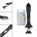 3 in1 Silicone Sealant Remover Tool Kit Set Scraper Caulking Mould Removal X4J1