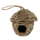 Handwoven Straw Bird Nest Birdhouse Parrot Hatching Breeding Grass Cave Box