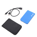 2.5 inch USB 2.0 SATA External HD HDD Hard Drive Mobile Disk Enclosure Case Box