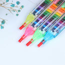 Children Painting Toys 20 Color Wax Crayon Funny Pastel Kid Pen Random Color OZ