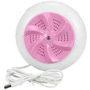 6W Usb Mini Ultrasonic Turbine Washing Machine Portable Spin Dryer Laundry  I8G8