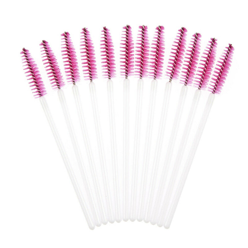 50PCS Disposable Eyelash Brush Mascara Wands Applicator Spoolers Makeup(6)