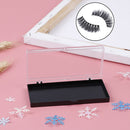 Eyelash Storagebox Packing Box Transparent Lid blackTray for Grafted eyelashesME