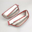For Peugeot 307 Door Side Wing Mirror Chrome Cover Rear View Cap Accessorie