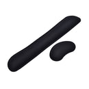 Wrist Raised Hands Rest Support Pad Cushion For PC Keyboard+ Wrist Pad Set ME