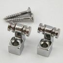 Electric Guitar Chrome Roller String Retainers Mounting Tree Guides Y8E8 Fo X1T7