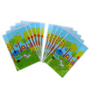 10pcs Jungle Animals Gift Bags Plastic Loot Bags Candy Bag Kids Birthday De JR