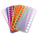 10Pcs Plastic Embroidery Thread Plate Cross Stitch Threading Board Tools