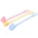 Hot Baby Infant kids Dummy Pacifier Soother Chain Clip Holder Toddler Toys JC!E