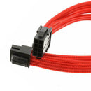 8-Pin ATX CPU ATX Red Sleeve 30CM Extension Cord Shalkds 2 Cable Comb d LJS