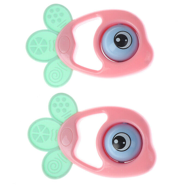 1Pc Infant Baby Rattles Toys Hand Shake Bell Ring 0-12 Months Educational OZ