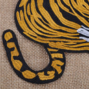 34cm Large Tiger Embroidered Animal Applique Sew Iron on Cloth Craft Patch Badge