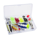 Fish Tackle Box With Fishing Bait Accessories Case Lure Parts Kit Set  Ed JC%ã€Š