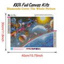 5D DIY Full Drill Diamond Painting Universe Cross Stitch Embroidery (B399)