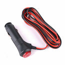 Male Adapter Socket Male Car  Plug Lighter Connector Cable 12V- 24V 1.5M