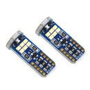 2x Canbus T10 18 SMD LED Wedge Car Interior Dome Reading Clearance Light Bulbs