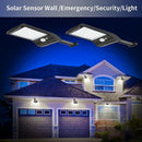 Gutter Solar Lights Outdoor Motion, Motion Sensor Solar Lights Black 180Â° A