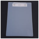 Clipboard Plate Door Translucent Block clip for Paper A5 Office C2Q1