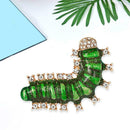 Fashion Insect Rhinestone Brooch Badge Jacket Jewelry Bag Accessories (B) A