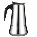 Stainless Steel Stovetop Moka Espresso Coffee Maker Pot Percolator 2 Cup