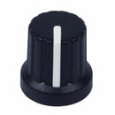 30pcs Black White Point Guitar Effect Pedal Knobs Amplifier Control Knobs