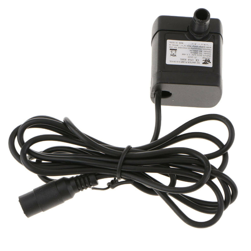 Submersible Mini Water Pump Aquarium Fountain DC Motor Adjustable Water Flow