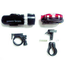 Waterproof 5LED Bike Front Head Light+5LED Bike Rear Safety Tail Lamp Set A