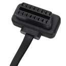 OBD2 16 pin Male to Female Elbow Extension cable ELM327