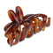 Brown Hair Claw Clamp Clips Acrylic Barrette Hair Accessory Hairwear Holder