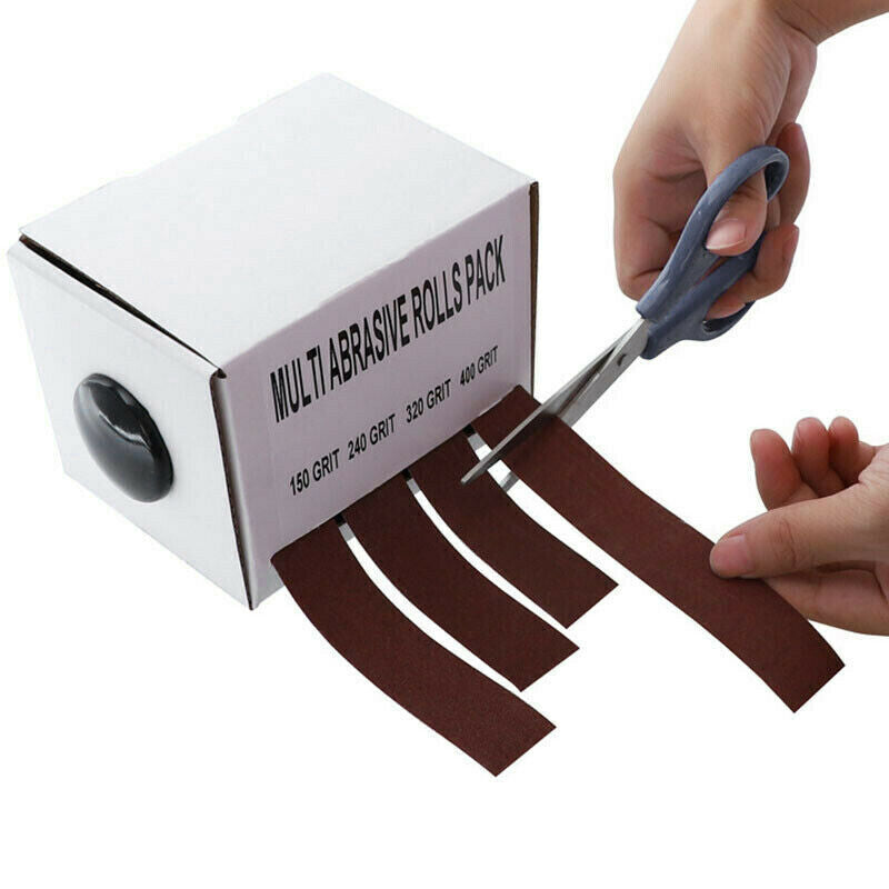 1 Set Sanding Belt 150 240 320 400 Grit Grinding Belt Sandpaper Polishing T M9O8