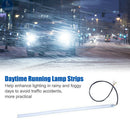 2pcs/set Daytime Running Light Strips Exterior Trim Multifunction LED Headlight