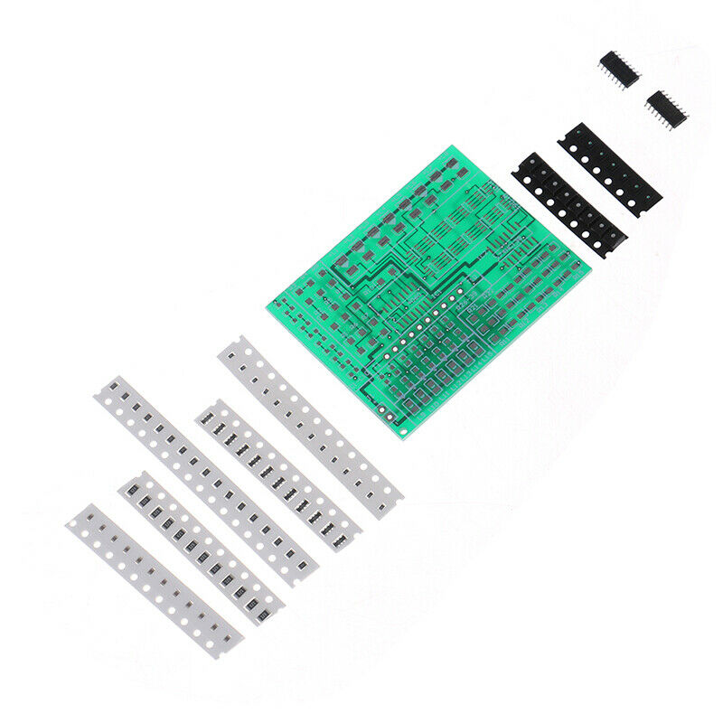 Electronic DIY Kit RGB LED Flashing Controller SMD Component Welding Practic Bj